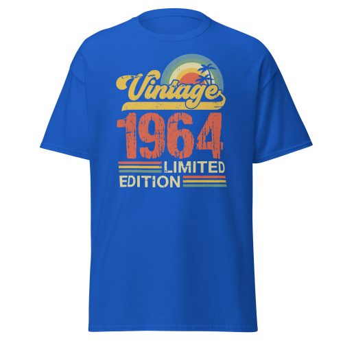 1964 Birthday T-Shirt Vintage Limited Edition 1964 Birthday Gift