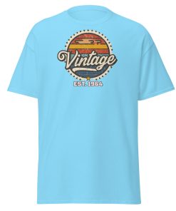 Vintage Est. 1964 T-shirt 60th Birthday Present 1964 Gift