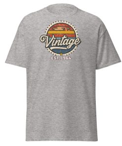 Vintage Est. 1964 T-shirt 60th Birthday Present 1964 Gift