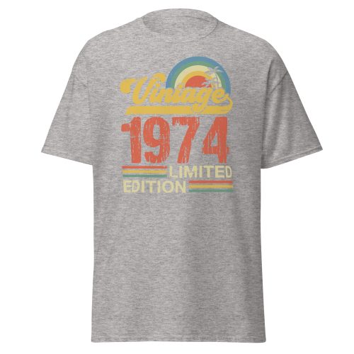 1974 Birthday T-shirt Vintage Limited Edition 1974 Retro Birthday T shirt