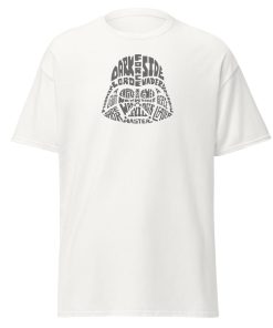 Darth Vader T-shirt Space Wars Creative Typography T-shirt