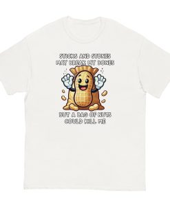 Fun Nut Allergy T-shirt Present for someone with a Nut Allergy