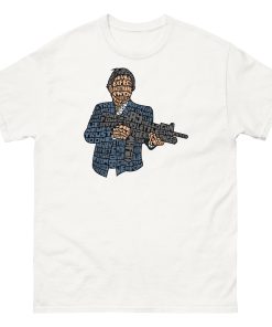 Mafia Calligram T-shirt Design