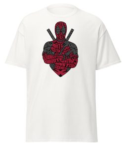 Deadpool Calligram T-shirt