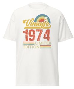 1974 Birthday T-shirt Vintage Limited Edition 1974 Retro Birthday T shirt