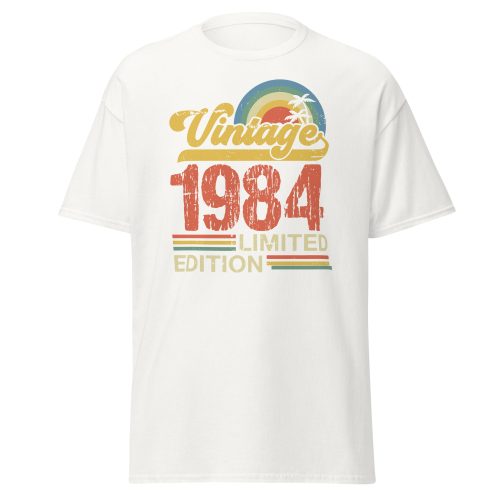 1984 Birthday T-shirt Retro Vintage 1984 Limited Edition T-shirt