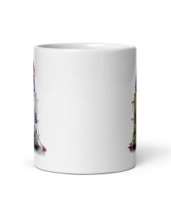 R2D2 Christmas Mug R2D2 in a Santa Hat and Lights Space Wars Mug