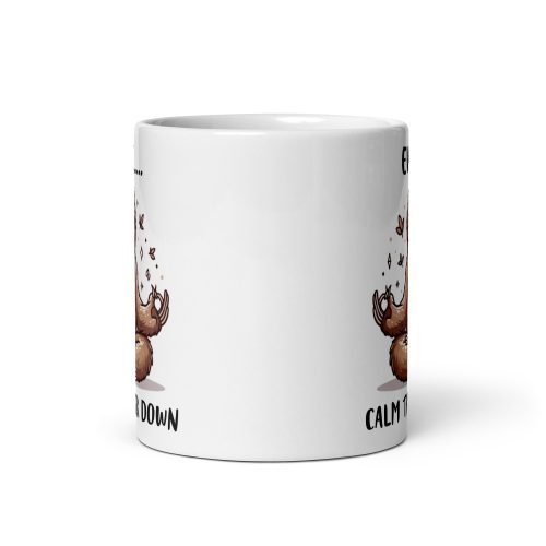 Sloth Meditation Mug – Find Your Zen in Every Sip