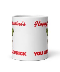 Happy Valentines You Little Prick Cactus Mug