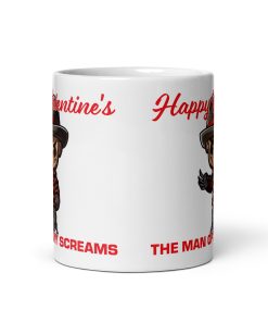 Happy Valentines The Man Of My Screams Mug