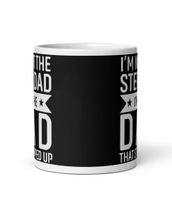 Step Dad Present Mug Step Dad That Stepped Up Mug