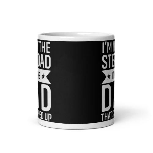 Step Dad Present Mug Step Dad That Stepped Up Mug