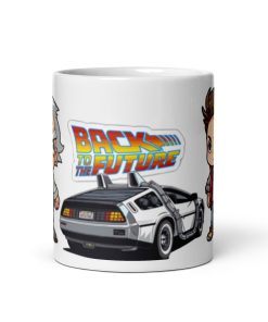 Back To The Future Mug Marty McFly Doc Brown DeLorean Mug