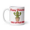 Happy Valentines You Little Prick Cactus Mug