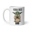 Yoda Best Dad Mug Space Wars Fathers Day Dad Birthday Present