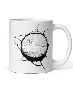 The Death Star Mug – Space Wars style Death Star Mug