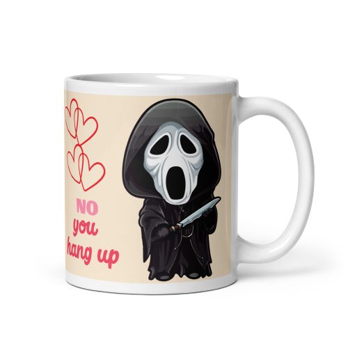 Ghostface Valentines Halloween Mug Horror Scream movie