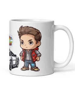 Back To The Future Mug Marty McFly Doc Brown DeLorean Mug