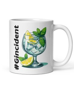 Gincident Mug Gin and Tonic Mug Fun Gift #Gincident