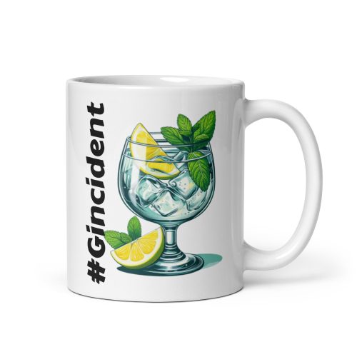 Gincident Mug Gin and Tonic Mug Fun Gift #Gincident