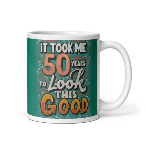 50th Birthday Mug Present For 50th Birthday Gift Mug