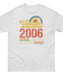 18th Birthday T-shirt 2006 Vintage Limited Edition T-shirt