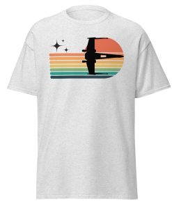 X-Wing Fighter Sunset Space Wars T-shirt