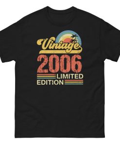 18th Birthday T-shirt 2006 Vintage Limited Edition T-shirt