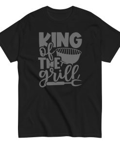 King of The Grill T-shirt BBQ T-shirt