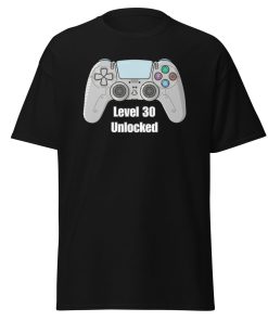 Level 30 Unlocked 30th Birthday T-shirt Present