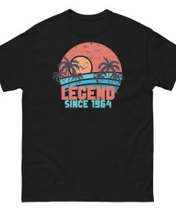 60th Birthday T-shirt Legend Since 1964 Birthday Present