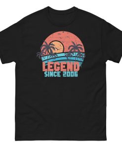 18th Birthday T-Shirt Legend Since 2006 Birthday Present
