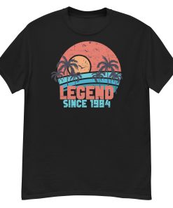 40th Birthday T-Shirt Legend Since 1984 Birthday Present