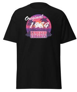 Original 1984 Limited Edition 40th Birthday T-shirt Birth Year