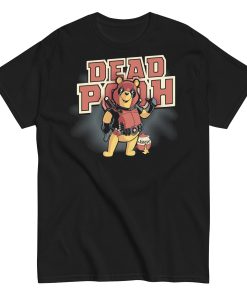 Dead Pooh T-shirt Deadpool Winnie The Pooh Style T-shirt