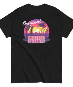 50th Birthday T-shirt Original 1974 Limited Edition T-shirt