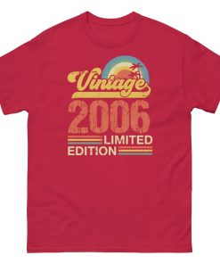 18th Birthday T-shirt 2006 Vintage Limited Edition T-shirt