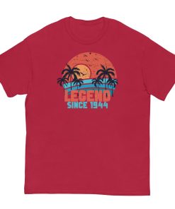 80th Birthday T-Shirt Legend Since 1944 Birthday Present