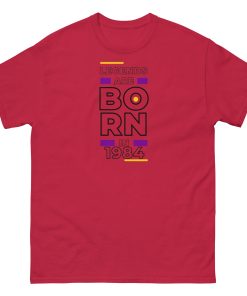 40th Birthday T-shirt Legends Are Born In 1984 Birthday Presents