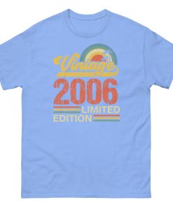 18th Birthday T-shirt 2006 Vintage Limited Edition T-shirt