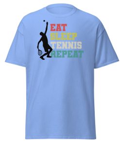 Eat Sleep Tennis Repeat T-shirt Fun T-shirt For Tennis Players