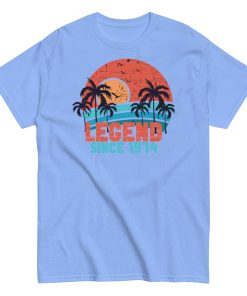 50th Birthday T-Shirt Legend Since 1974 Birthday Present
