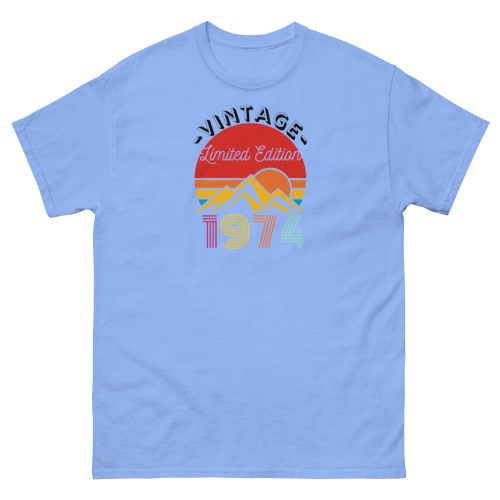 50th Birthday T-shirt 1974 Vintage Limited Edition T-shirt