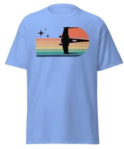 X-Wing Fighter Sunset Space Wars T-shirt