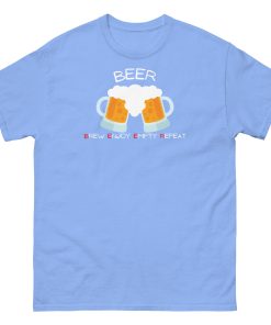 Beer Brew Enjoy Empty Repeat T-shirt for Beer Drinkers