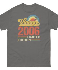 18th Birthday T-shirt 2006 Vintage Limited Edition T-shirt