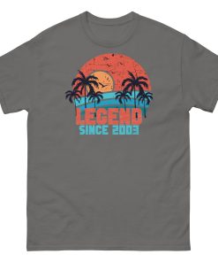21st Birthday T-Shirt Legend Since 2003 Birthday Present