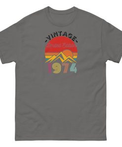 50th Birthday T-shirt 1974 Vintage Limited Edition T-shirt