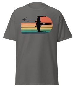 X-Wing Fighter Sunset Space Wars T-shirt