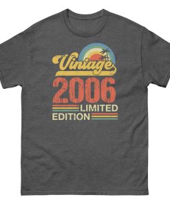 18th Birthday T-shirt 2006 Vintage Limited Edition T-shirt